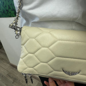 Zadig & Voltaire Rock Nano - Sac à Bandoulière en Cuir