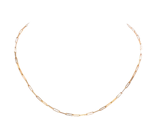 Collier chaine en or jaune 18k 3.52 Grs
