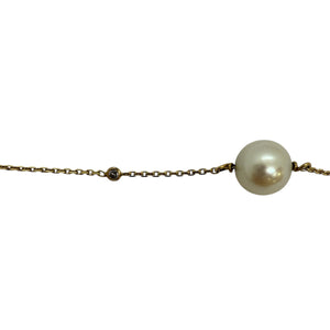 Bracelet fantaisie en or jaune 18K 1.66 Grs
