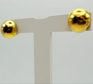 Boucles en Or Jaune 18K - 2.36g