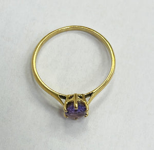 Bague en Or Jaune 18K Taille-54