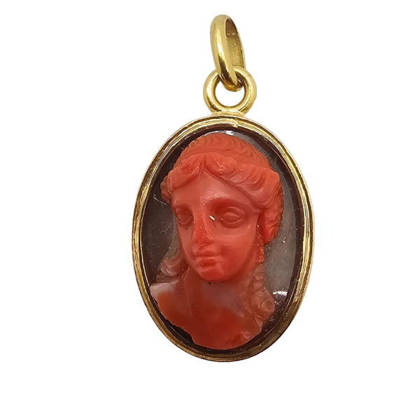 Pendentif Symbole en Or Jaune 18K - 3.61gr