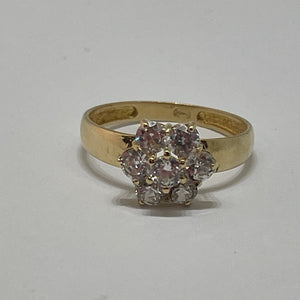 Bague Chou Marguerite en Or Jaune 18K - Taille 58