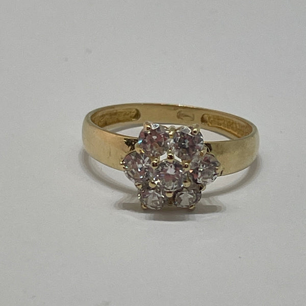 Bague Chou Marguerite en Or Jaune 18K - Taille 58