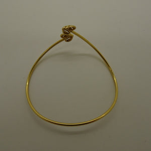 Bracelet Jonc en Or Jaune 18K 3.59 Grs