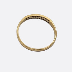 Bague Alliance en Or Jaune 18K - Taille 54 - 1.45 Grs