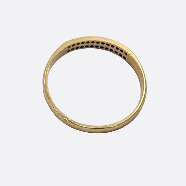 Bague Alliance en Or Jaune 18K - Taille 54 - 1.45 Grs