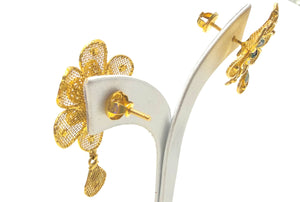 Boucles d'oreilles Or Jaune 22 K - 11.79 G