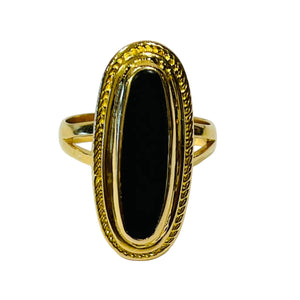 Bague Marquise Or Jaune 18K -  7.47 Grs - T 55