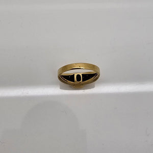 Bague en Or Jaune 18 K - Taille 54