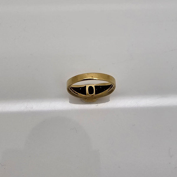 Bague en Or Jaune 18 K - Taille 54