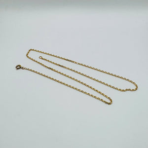Collier Matinée en Or Jaune 18k - Chaîne Cheval - 5.71 Grs