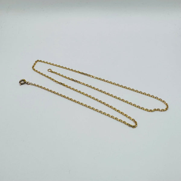 Collier Matinée en Or Jaune 18k - Chaîne Cheval - 5.71 Grs