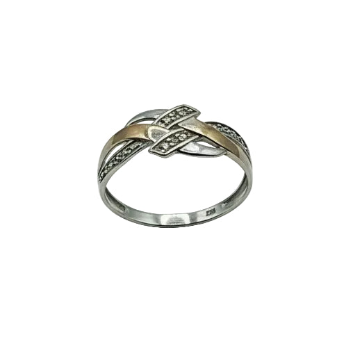 Bague en Or Gris 18k - 1.01 G