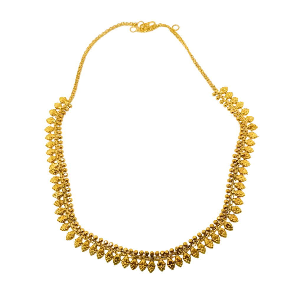 Collier Princesse Pampilles en Or Jaune 18K