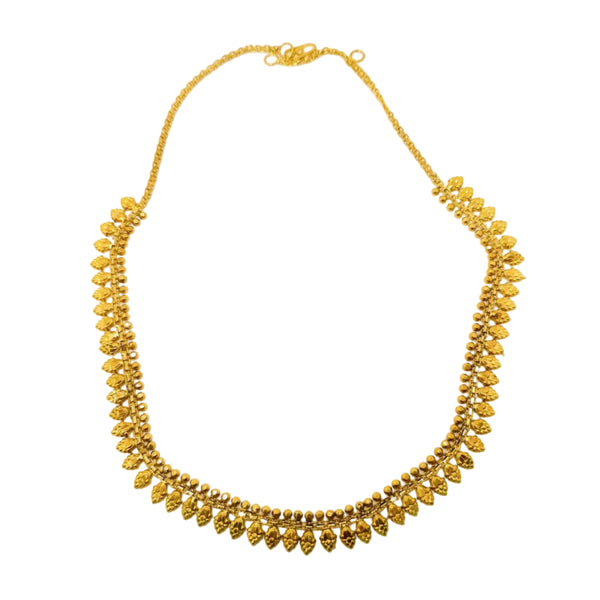 Collier Princesse Pampilles en Or Jaune 18K