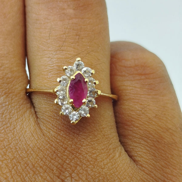 Bague en Or jaune - Taille 52