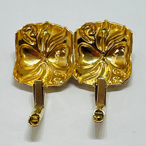Boucles d'oreilles en Or jaune 18K -  2.60g