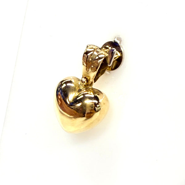 Pendentif Coeur en Or Jaune 18K - 1.45g