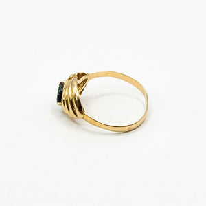 Bague en or jaune 18 K - Taille 52 - 1.71 G