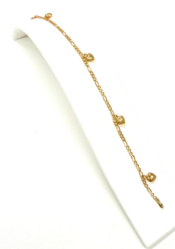 Bracelet Breloque Or Jaune 18k Poids-2.15 Grs
