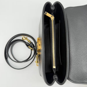 Sac à main Céline Nino Teen en cuir noir