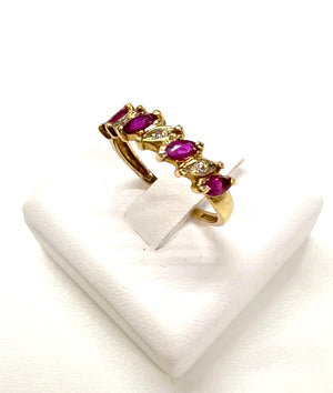 Bagues en Or Jaune 18k - Taille 51