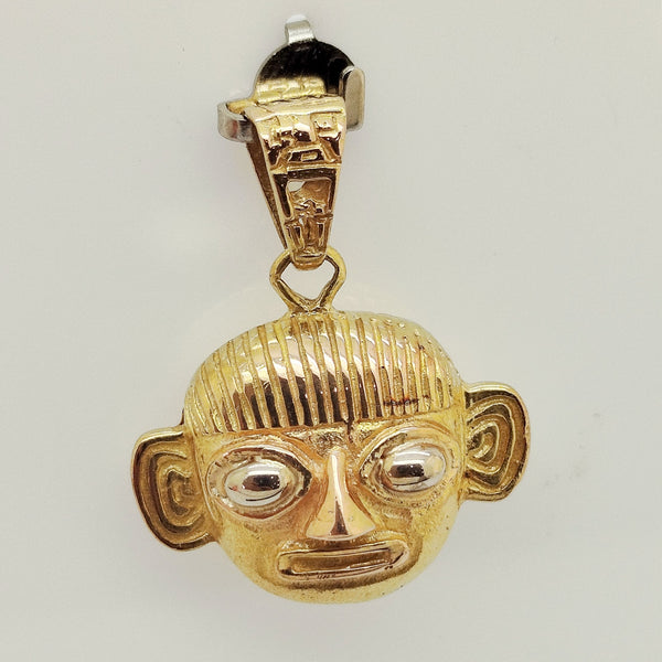 Pendentif 18K Maya en Or Jaune -  6.36 G