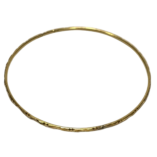 Bracelet Jonc en Or Jaune 22K