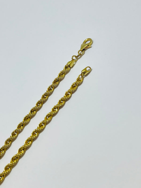 Collier en or jaune 18K - 10.07 Grs