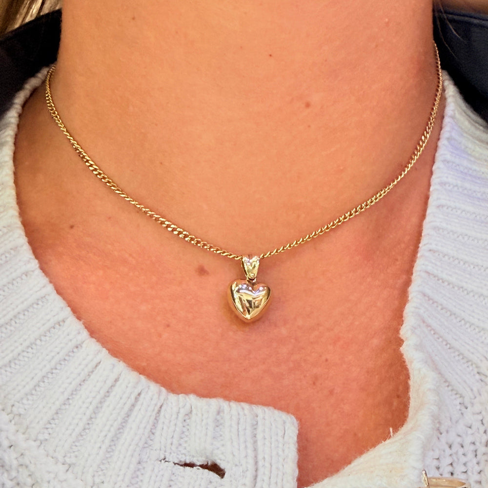 Pendentif Coeur en Or Jaune 18K - 1.45g