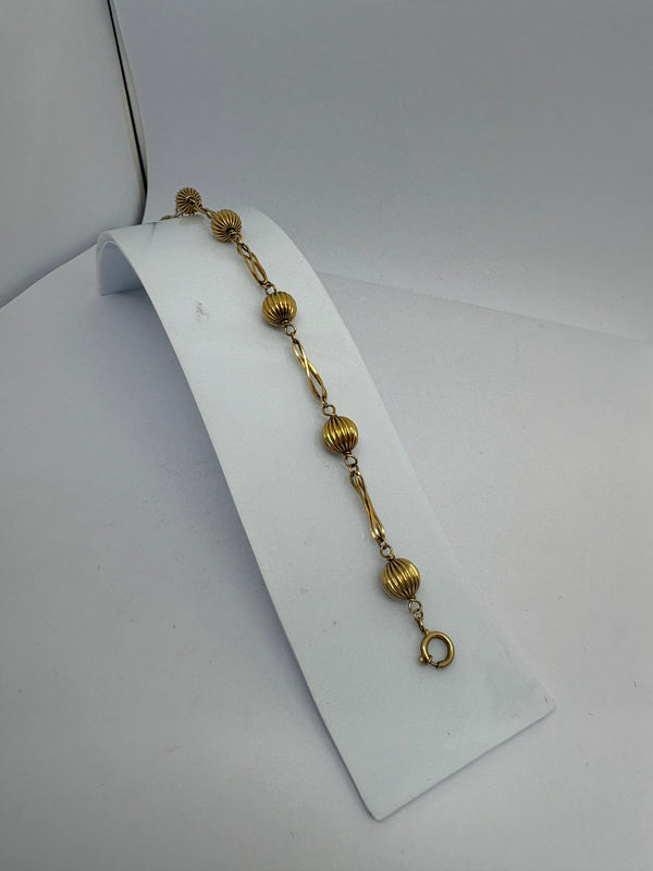 Bracelet en Or Jaune 18 K - 7.69 G