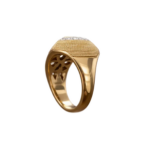 Bague en Or Jaune 18k - 8.63 G