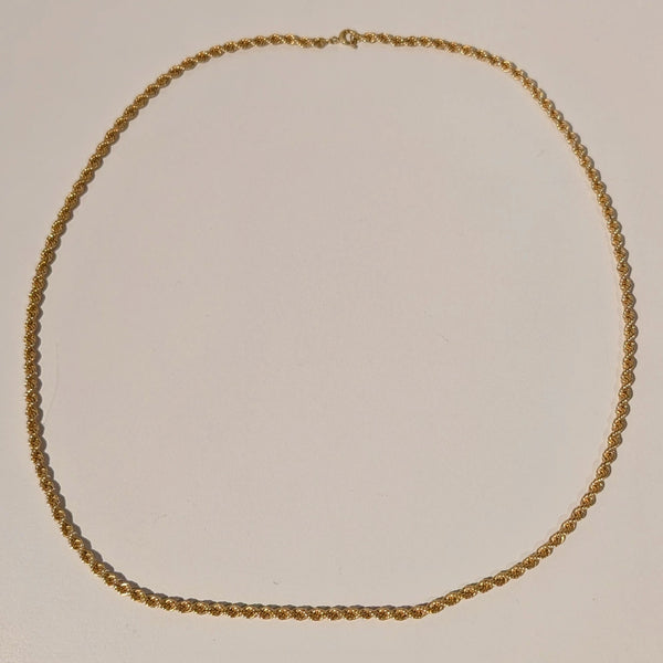 Collier Matinée en Or Jaune 18 Carats - 6.97 Grs