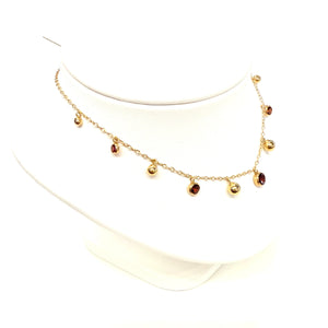 Collier Breloque Or Jaune 18k 3.33 Grs