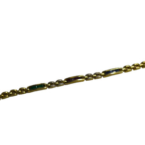 Bracelet Barrettes en Or Jaune 18K