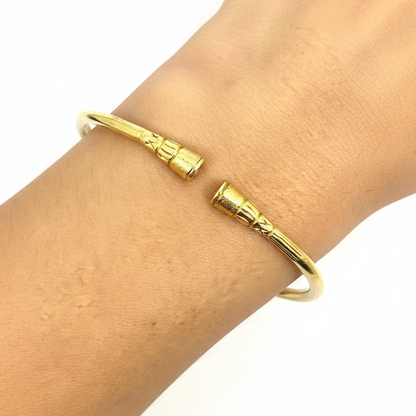 Bracelet Jonc Or Jaune 18k