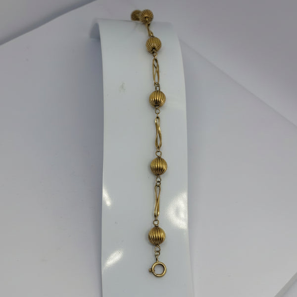 Bracelet en Or Jaune 18 K - 7.69 G