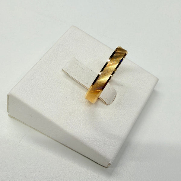 Bague Alliance Or Jaune 18k - Taille 59