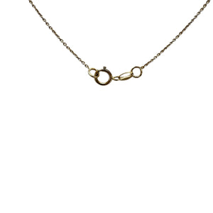 Collier Princesse en Or Jaune 18K avec Diamants - 4.77 Grs