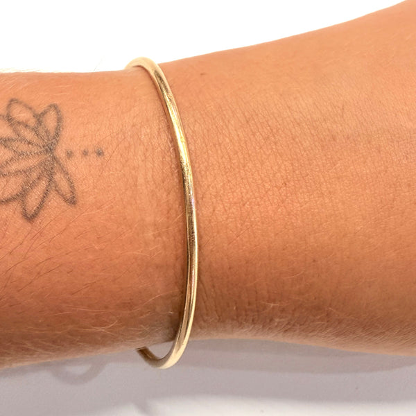 Bracelet Jonc Or Jaune 18K D.6cm