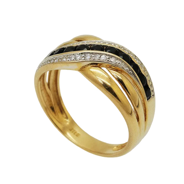 Bague en or jaune 18k - 3.90 G