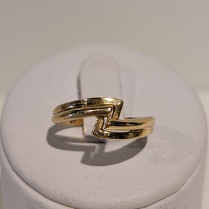 Bague en Or Jaune 18K - Taille 54 -  2.18 Grs