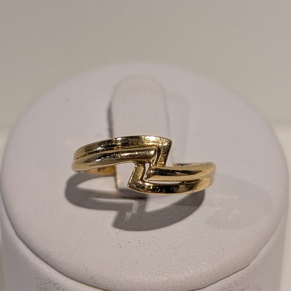 Bague en Or Jaune 18K - Taille 54 -  2.18 Grs