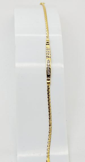 Bracelet en Or Jaune 18k - 4.93g