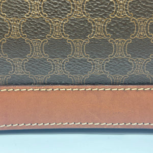 Sac cabas Céline vintage en cuir marron