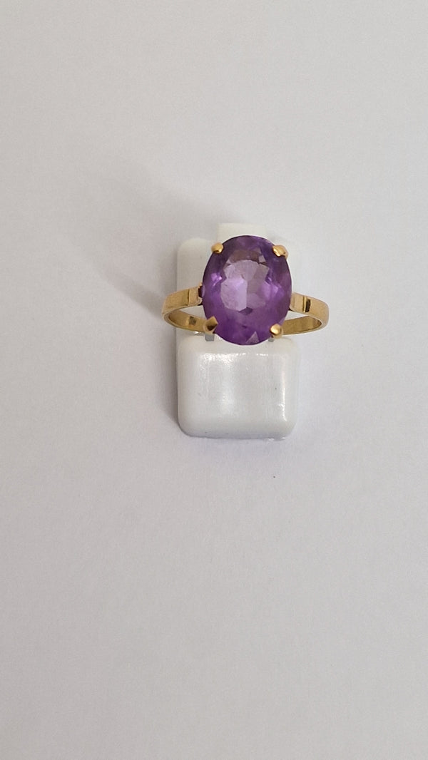 Bague en  OR jaune 18K Taille-55