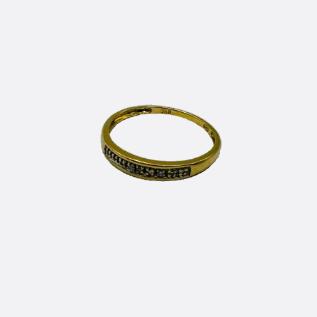 Bague en Or Jaune  18K - Taille 56.5