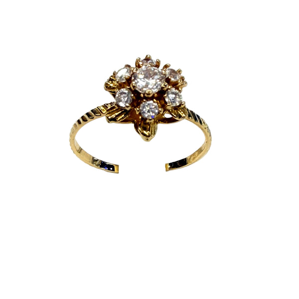 Bague Chou en Or Jaune 18K - Taille 56