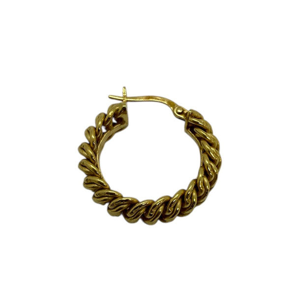 Créoles et demi créoles en Or jaune 18K - 5.53g